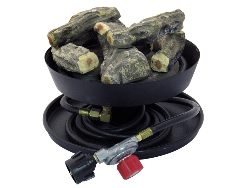 <strong>Length: 8 ft.</strong><br/>
<strong>Type: </strong>Soft Rubber<br/>
<strong>Storage: </strong>Hose stores inside campfire, wrapped around burner pedestal protected by canister top.